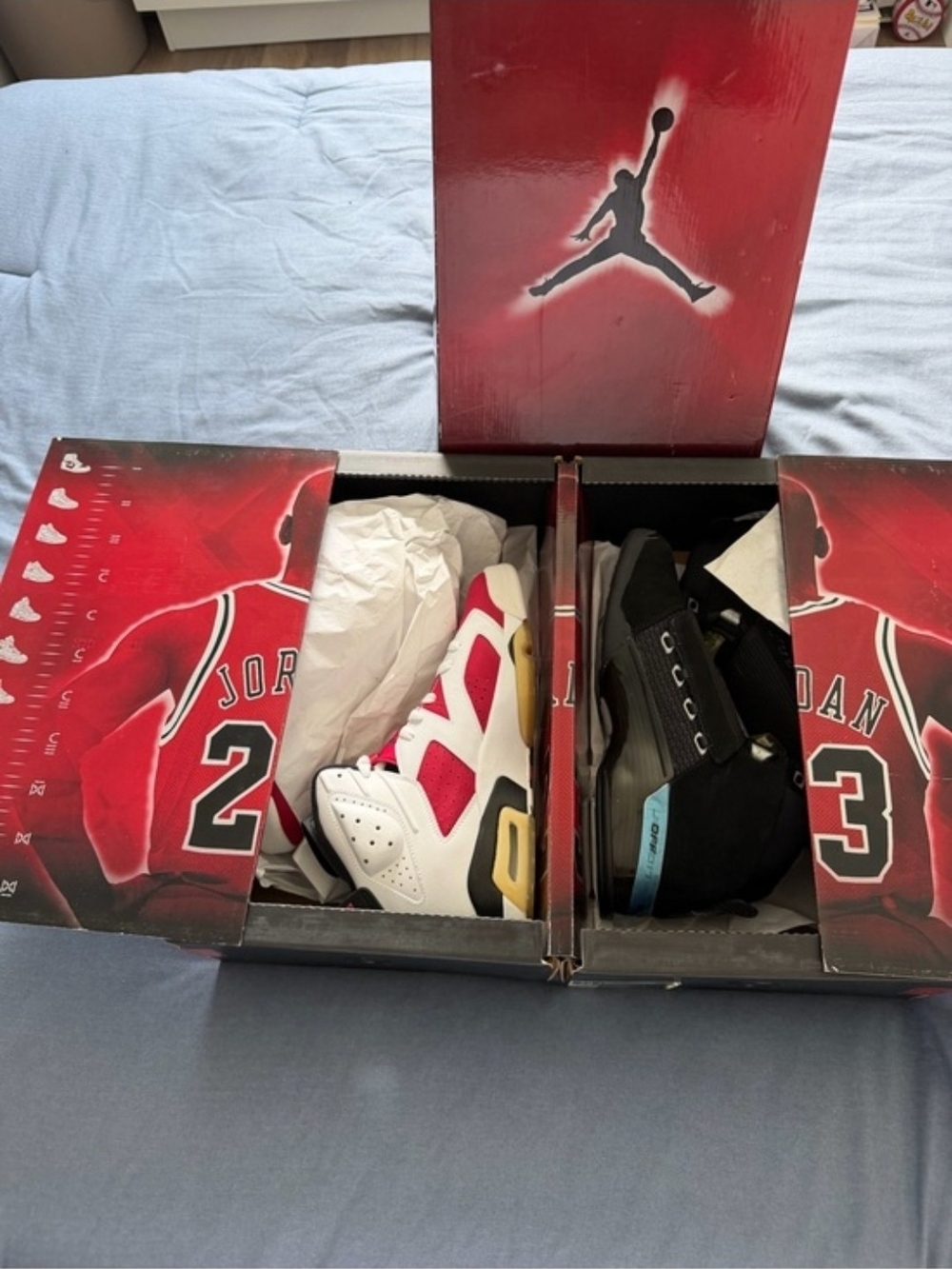Jordan Kids' Air Retro Sneakers - White / Red / Black